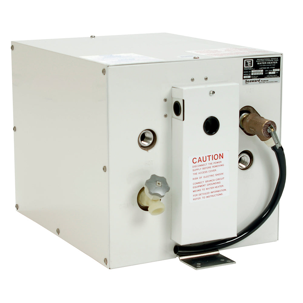 Whale Marine Whale Seaward 6 Gallon Hot Water Heater - White Epoxy - 120V - 1500W — marine hot water heaters