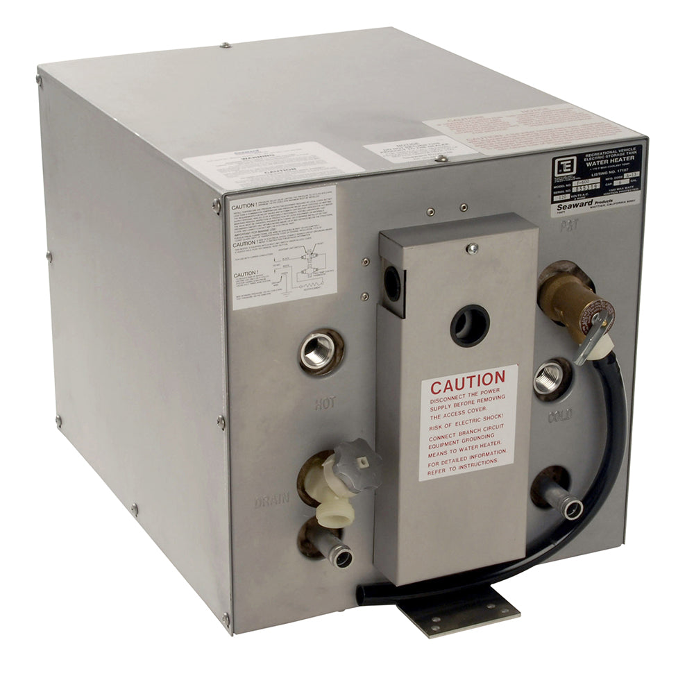 Whale Marine Whale Seaward 6 Gallon Hot Water Heater w/Front Heat Exchange - Galvanized Steel - 240V - 1500W — marine hot water heaters