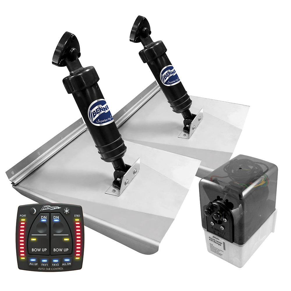 Bennett Marine Bennett M120ATP Sport Tab System w/Auto Trim Pro — marine trim tabs
