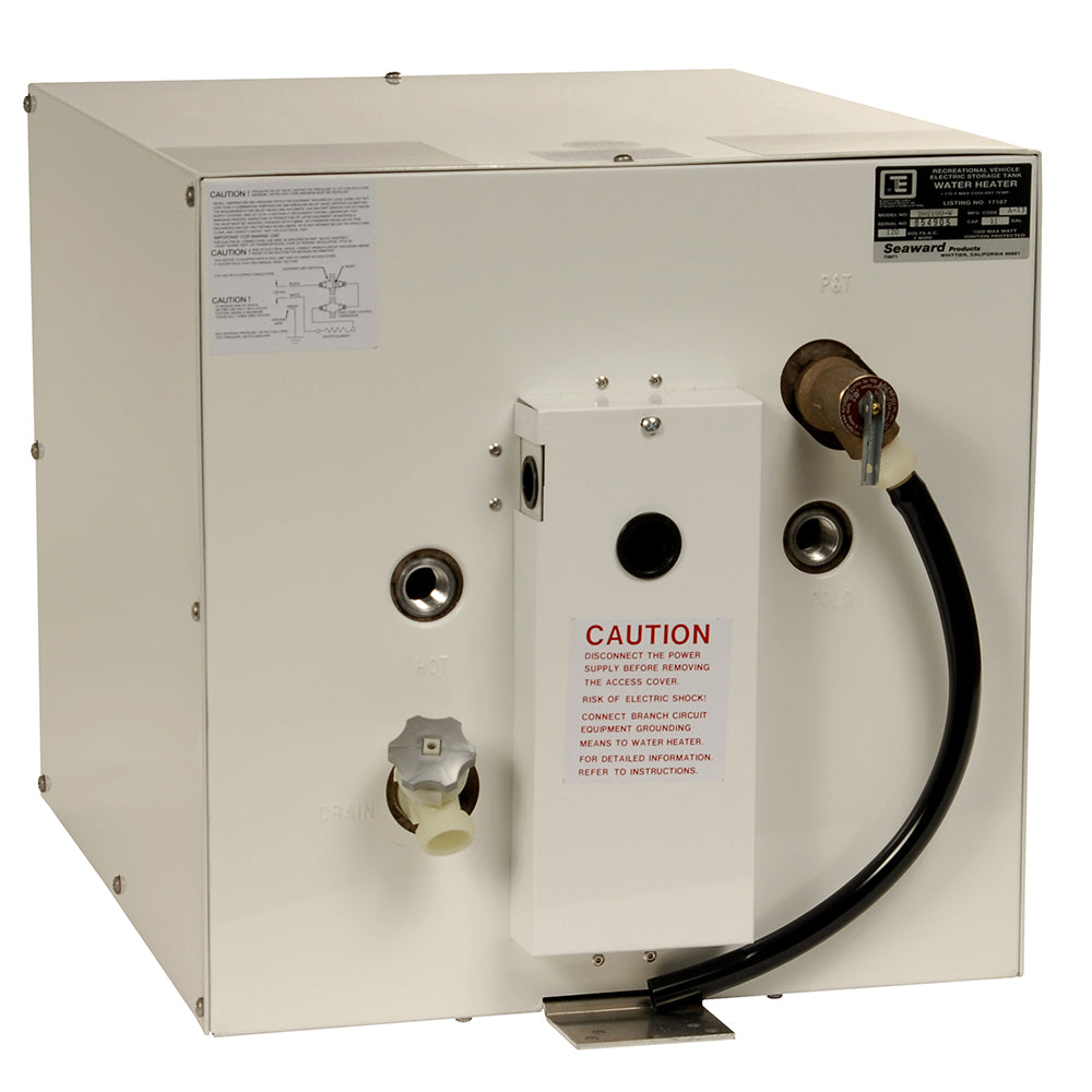 Whale Marine Whale Seaward 6 Gallon Hot Water Heater - White Epoxy - 240V - 3000W — marine hot water heaters