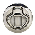 Southco Flush Pull Latch - Pull To Open - Non-Locking Polished Stainless Steel — marine latches