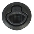 Southco Flush Pull Latch - Pull To Open - Non-Locking Black Plastic — marine latches