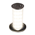 Quick Secret 6W Retractable Lamp w/Automatic Switch IP66 Mirrored Chrome Finish - Warm White LED — marine interior / courtesy light