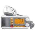 Uniden UM435 Fixed Mount VHF Radio - White — marine vhf - fixed mount