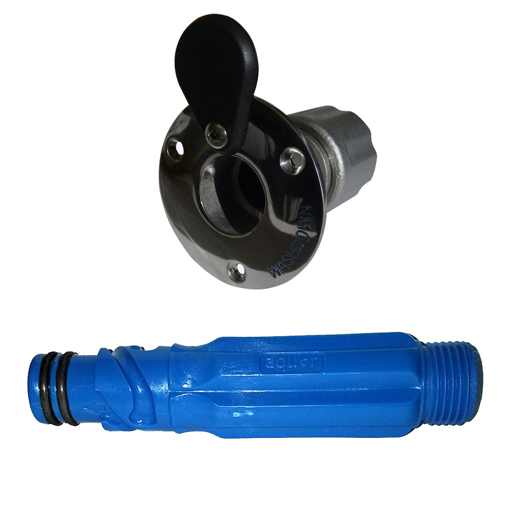 Johnson Pump Deck Wash Single Outlet Single Flush — marine fittings