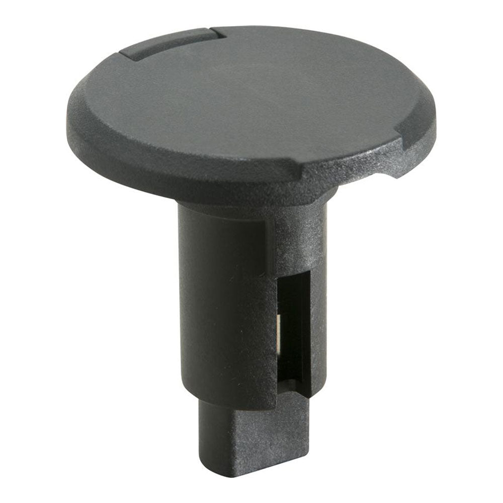 Attwood Marine Attwood LightArmor Plug-In Base - 2 Pin - Black - Round — marine accessories