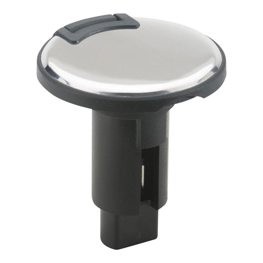 Attwood Marine Attwood LightArmor Plug-In Base - 2 Pin - Stainless Steel - Round — marine accessories