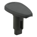 Attwood Marine Attwood LightArmor Plug-In Base - 2 Pin - Black - Teardrop — marine accessories