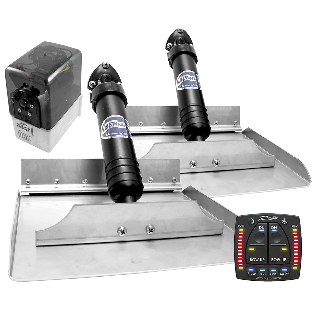 Bennett Marine Bennett 1212ATP Hydraulic Trim Tabs w/Auto Trim Pro — marine trim tabs