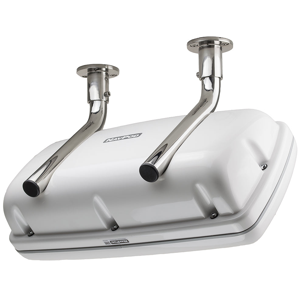 NavPod SystemPod Pre-Cut f/Simrad NSS9 evo³ & B&G Zeus³ 9 & 1 Instrument - 3.6" Hole f/9.5" Wide Guard — marine display mounts