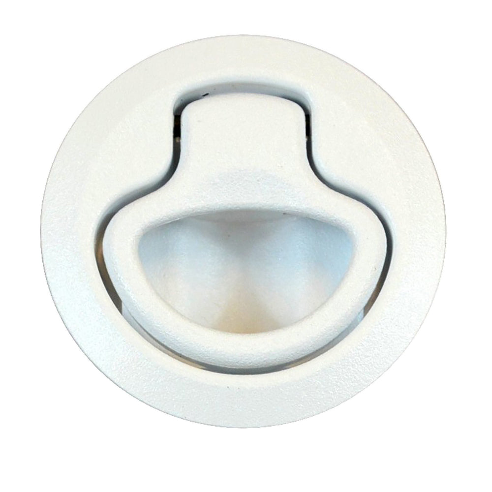Southco Push to Close - Medium - White — marine latches