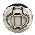 Southco Flush Pull Latch Pull to Open - Non-Locking - Polished Stainless Steel — marine latches