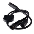Raymarine Axiom RV to 25 RV & 7-pin CP370 Transducers Y-Cable 0.5M — marine transducer accessories