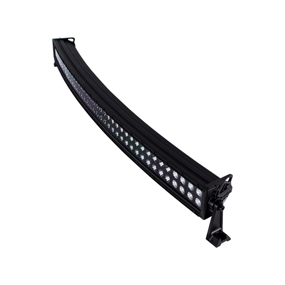 HEISE LED Lighting Systems HEISE Dual Row Curved Blackout LED Light Bar - 42" — marine light bars