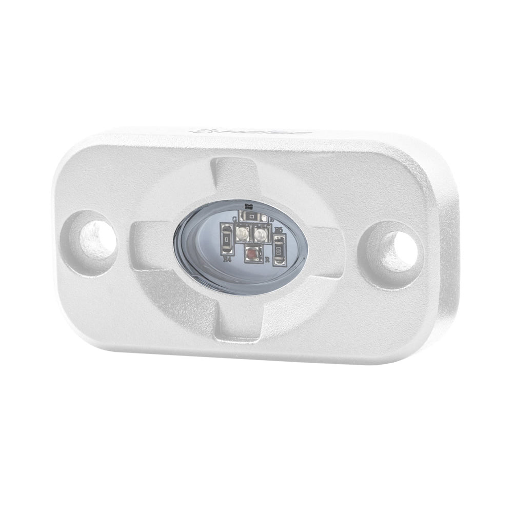 HEISE LED Lighting Systems HEISE RGB Marine Accent Light - 1.5" x 3" - White/RGB — marine interior / courtesy light