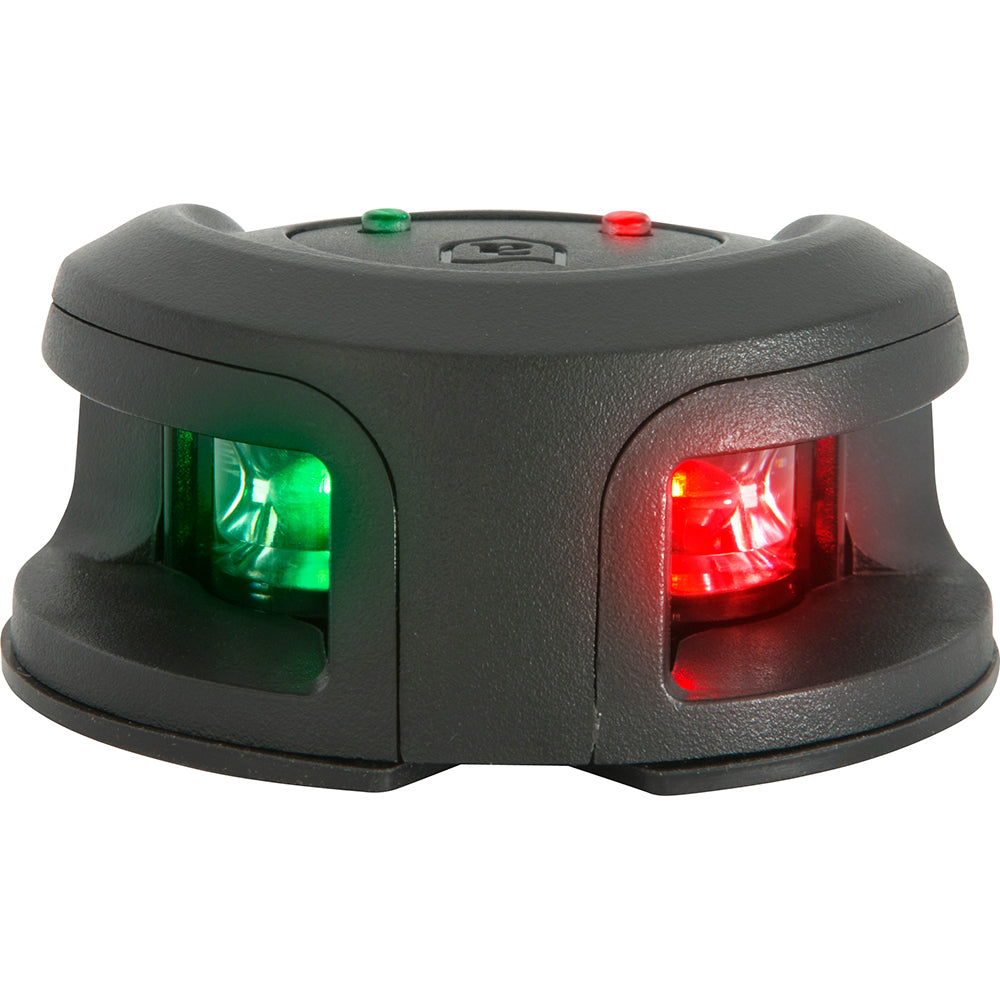 Attwood Marine Attwood LightArmor Bow Mount Navigation Light - Composite Black - Bi-Color - 2NM — marine navigation lights