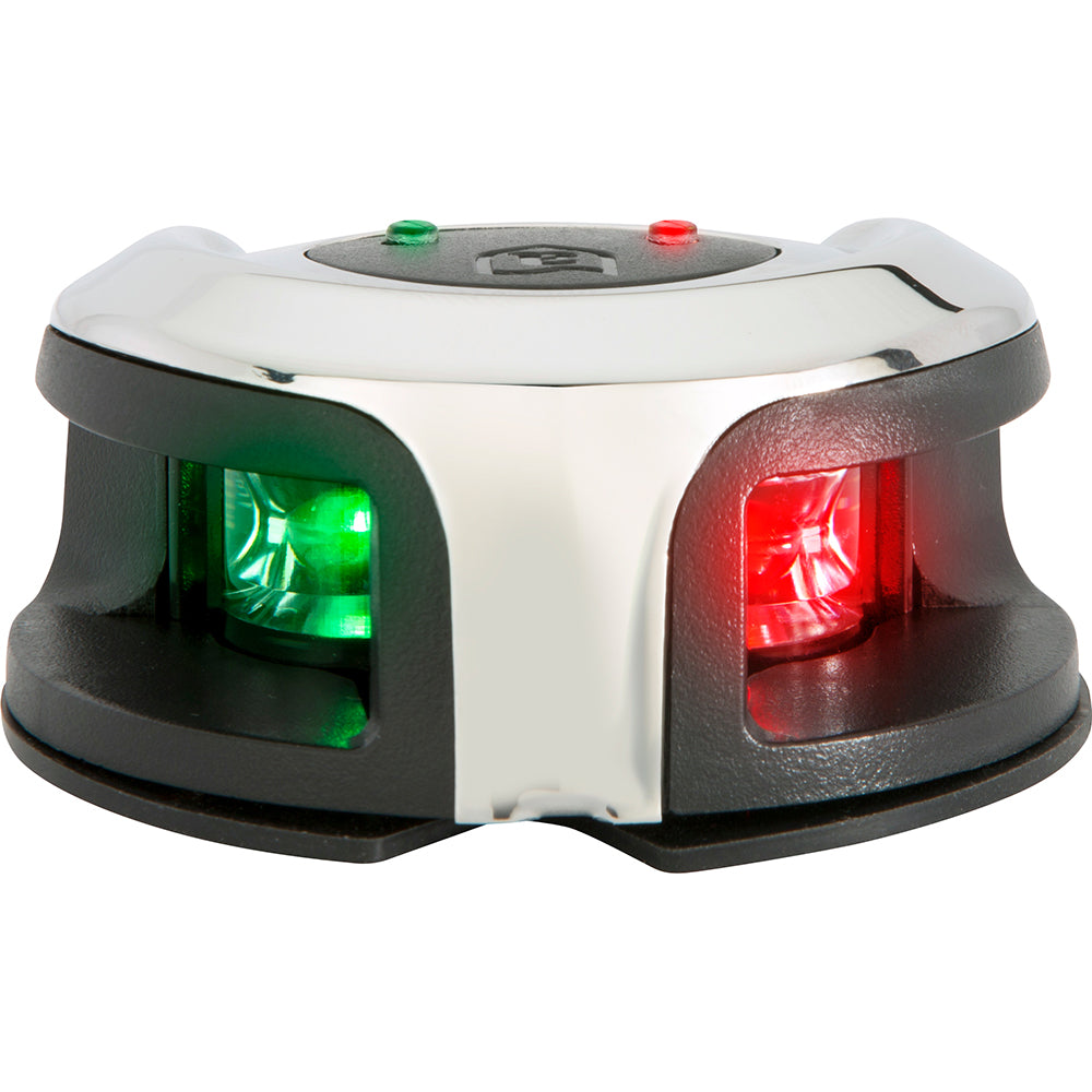 Attwood Marine Attwood LightArmor Bow Mount Navigation Light - Stainless Steel - Bi-Color - 2NM — marine navigation lights