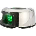 Attwood Marine Attwood LightArmor Deck Mount Navigation Light - Stainless Steel - Starboard (green) - 2NM — marine navigation lights