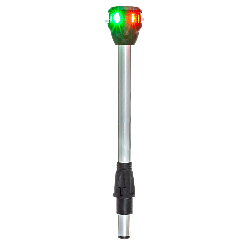 Attwood Marine Attwood LightArmor Bi-Color Navigation Pole Light w/Task Light - Straight - 10" — marine navigation lights