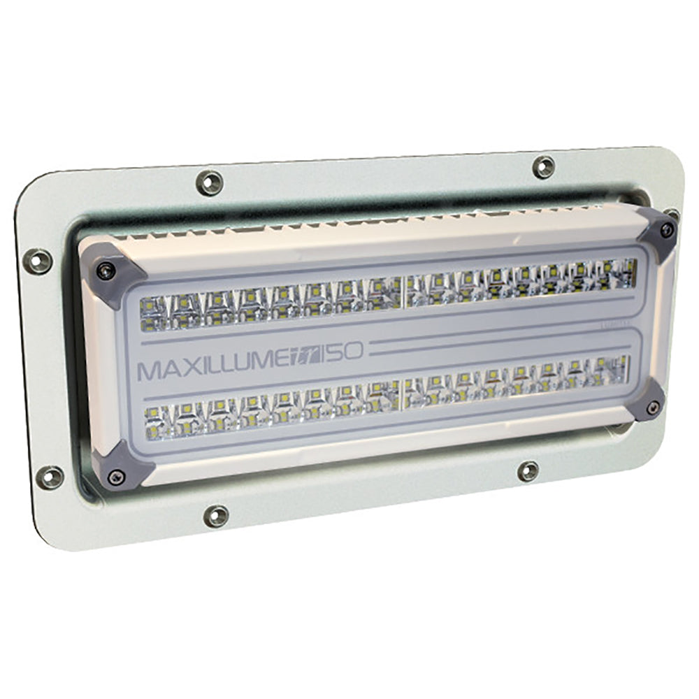 Lumitec Maxillume tr150 LED Flood Light - Recessed Mount — marine flood/spreader lights