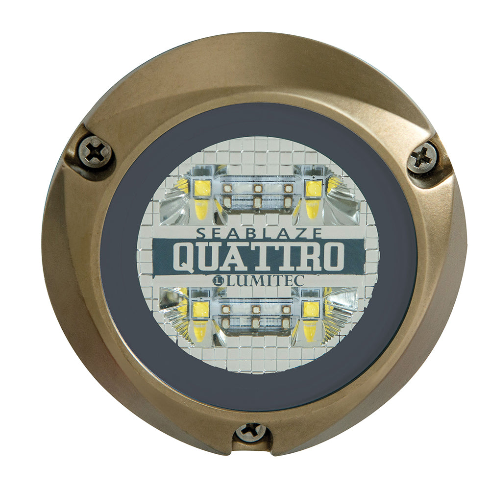 Lumitec SeaBlaze Quattro LED Underwater Light - Spectrum - RGBW — marine underwater lighting
