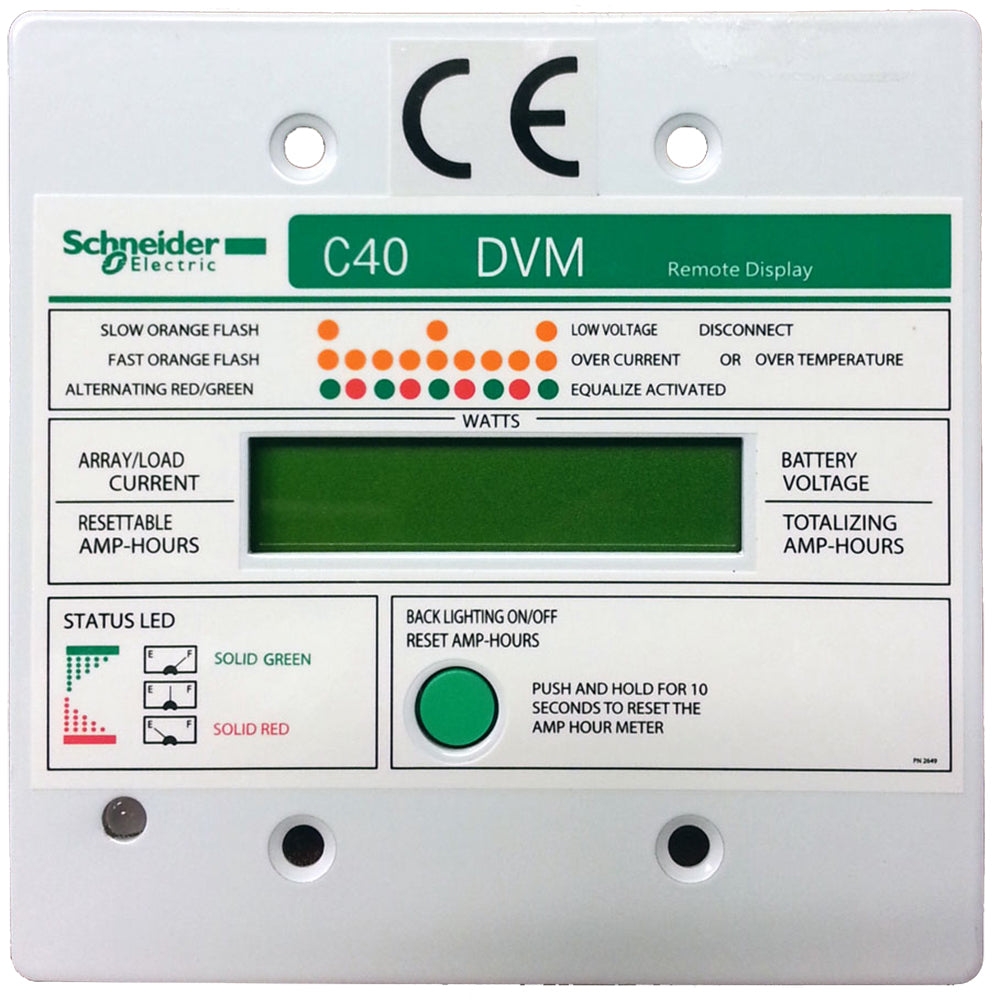 Xantrex C-Series Digital Remote w/50' Cable — marine accessories