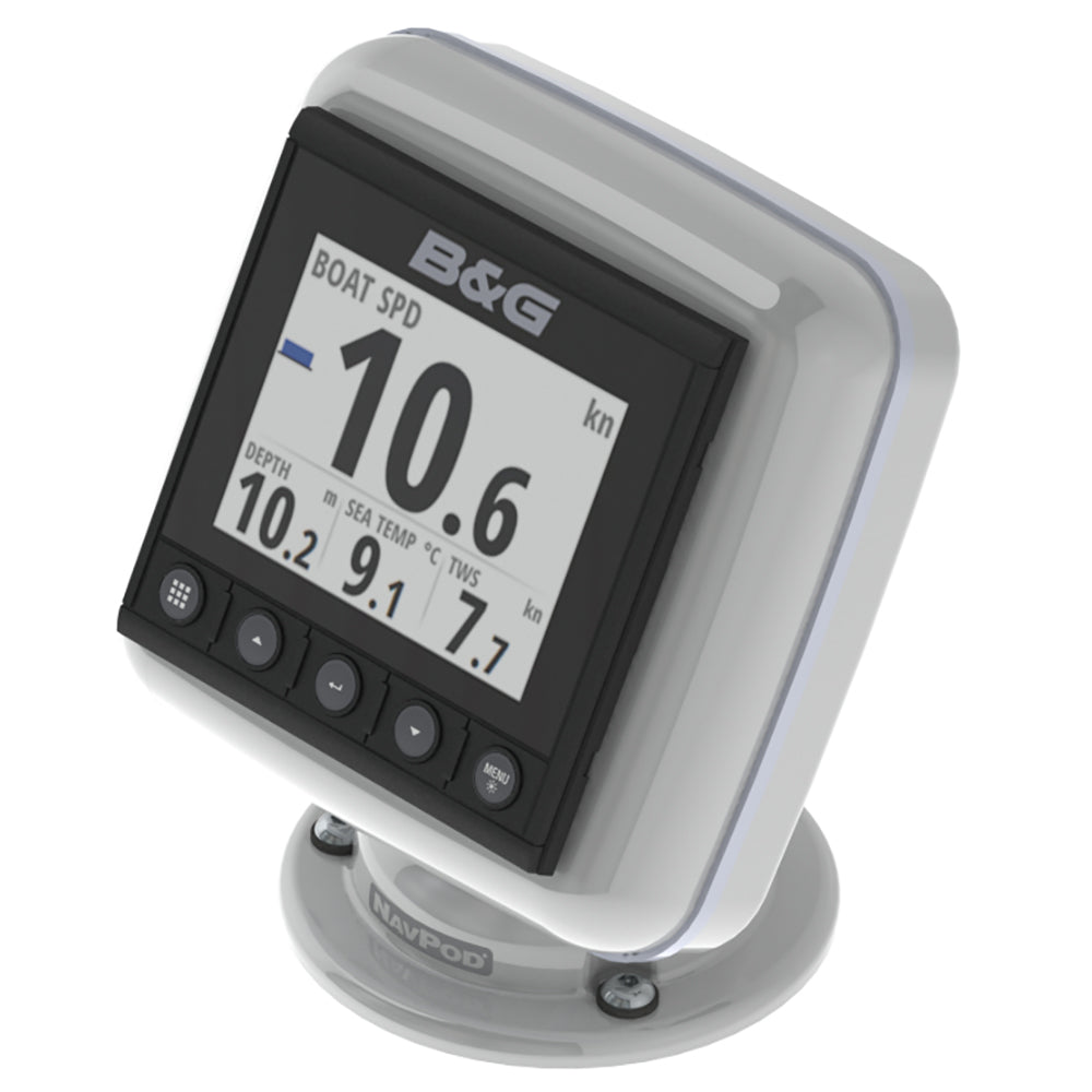 NavPod PowerPod Pre-Cut f/1 Simrad IS42 / B&G Triton²/AP44 Square Hole Instrument — marine display mounts