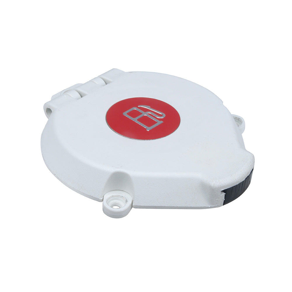 Perko Vented Flip Top Cap f/Fills with 1-1/2" Hose - White — marine fittings