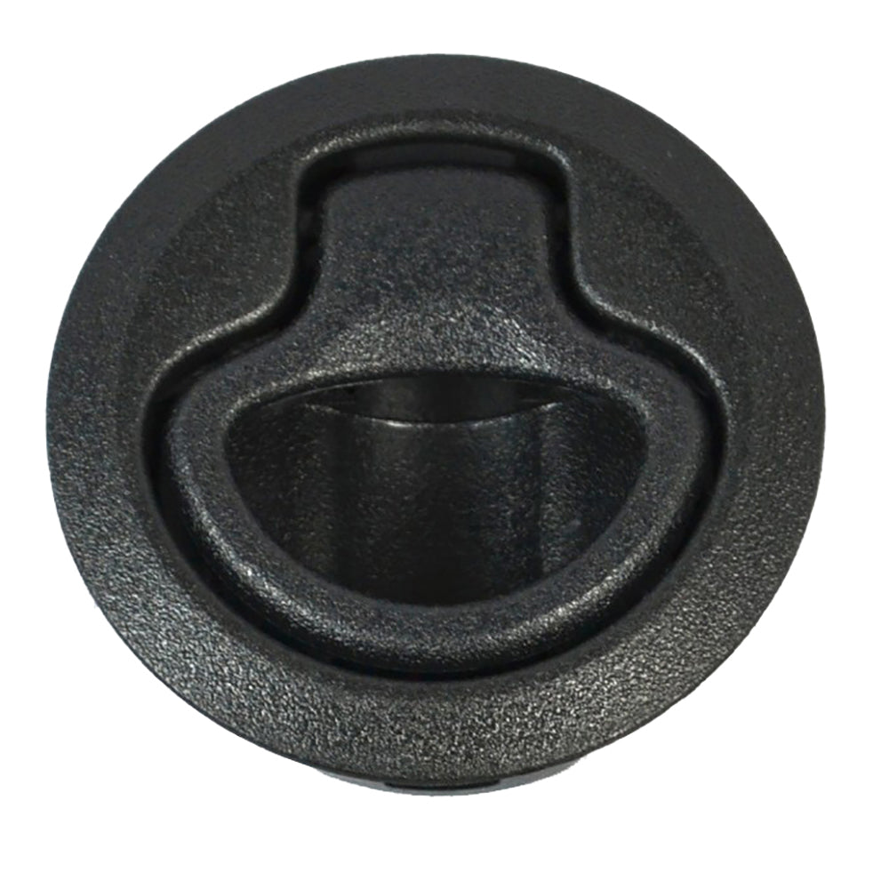 Southco Flush Plastic Pull Latch - Pull To Close - Black — marine latches