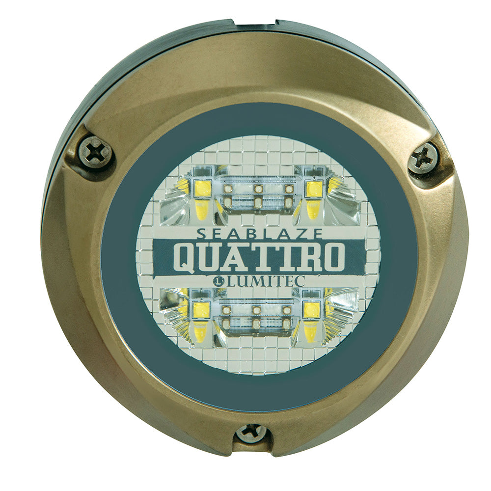 Lumitec Zambezi Quattro Surface Mount Underwater Light - Spectrum RGBW — marine underwater lighting