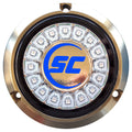 Shadow-Caster LED Lighting Shadow-Caster Ultra Blue Single Color Underwater Light - 16 LEDs - Bronze — marine underwater lighting
