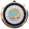 Shadow-Caster LED Lighting Shadow-Caster Bimini Blue Single Color Underwater Light - 16 LEDs - Bronze — marine underwater lighting