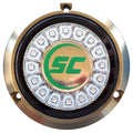 Shadow-Caster LED Lighting Shadow-Caster Aqua Green Single Color Underwater Light - 16 LEDs - Bronze — marine underwater lighting