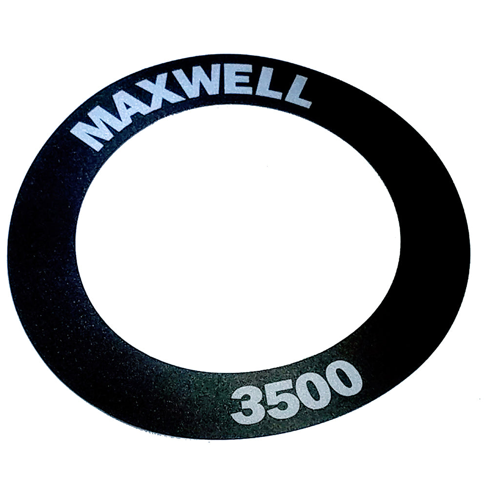 Maxwell Label 3500 — marine windlass accessories