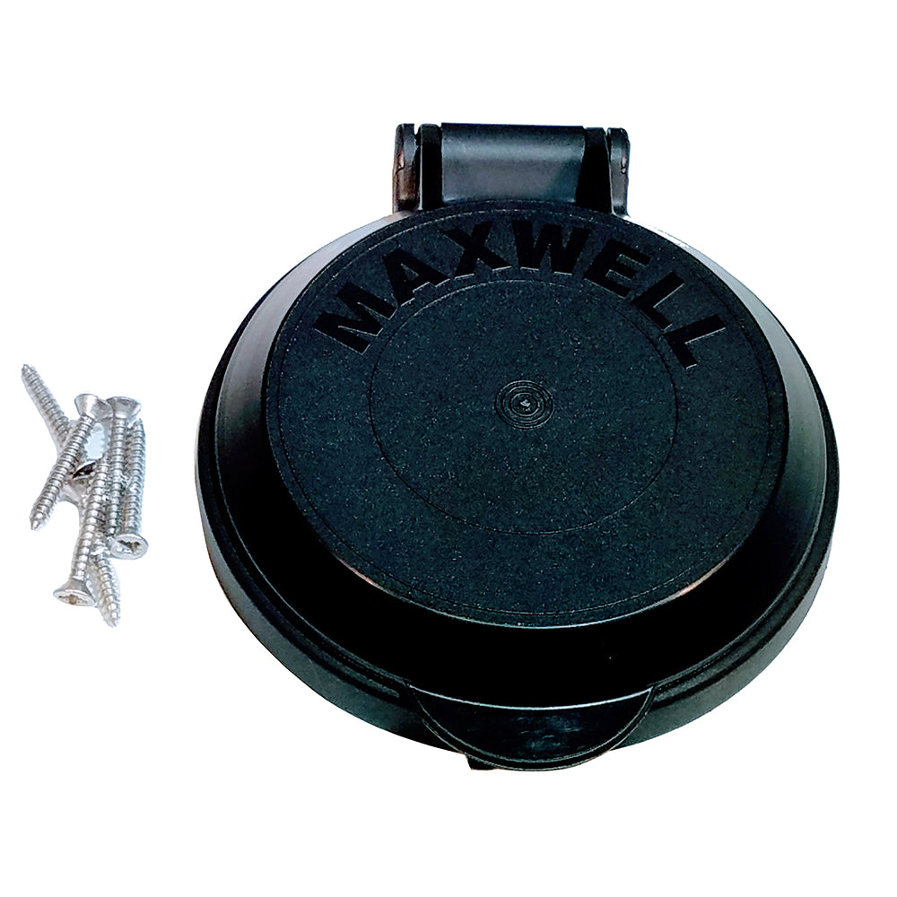 Maxwell Windlass Foot Switch Replacement Bezel Cover - Black — marine windlass accessories