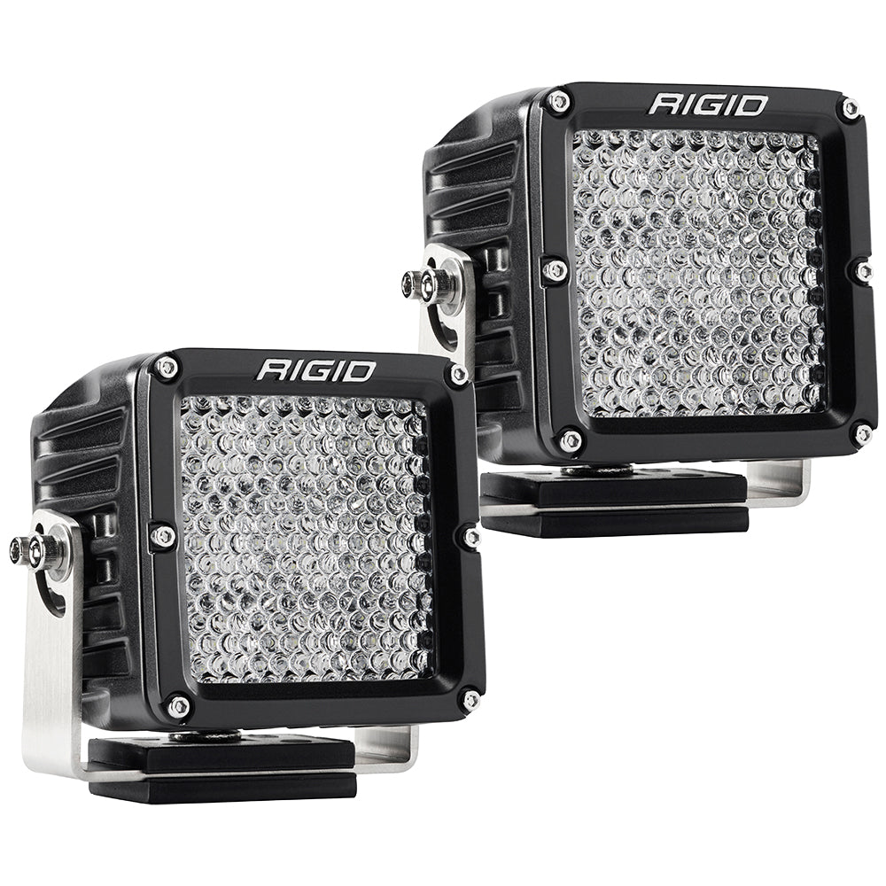 RIGID Industries D-XL PRO Diffused - Pair - Black — marine flood/spreader lights