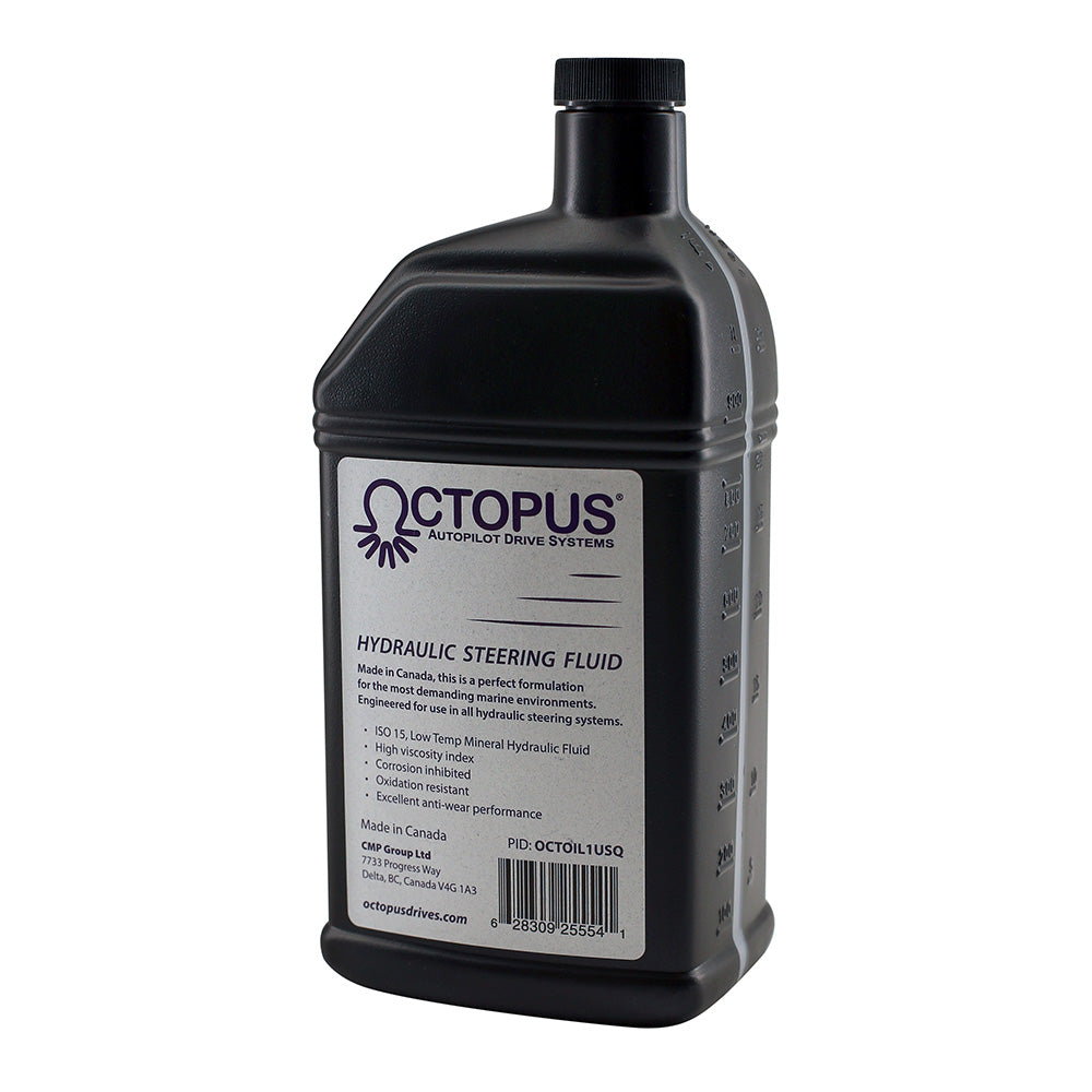Octopus Autopilot Drives Octopus Hydraulic Steering Fluid - Quart — marine steering systems