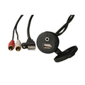 Fusion MS-CBUUSB3.5 Panel Mount USB & 3.5mm Headphone Jack — marine accessories