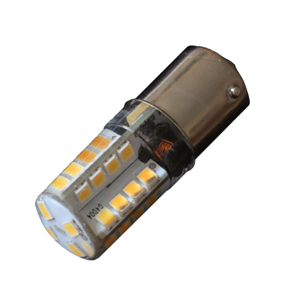Lunasea Lighting Lunasea BA15D Silicone Encapsulated LED Light Bulb - Warm White — marine bulbs