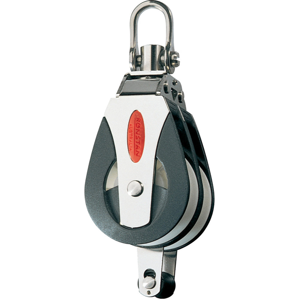 Ronstan Series 40 All Purpose Block - Double - Becket — marine blocks