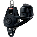 Ronstan Series 55 Ratchet Mount Orbit Block - Single Becket Cleat Swivel — marine blocks