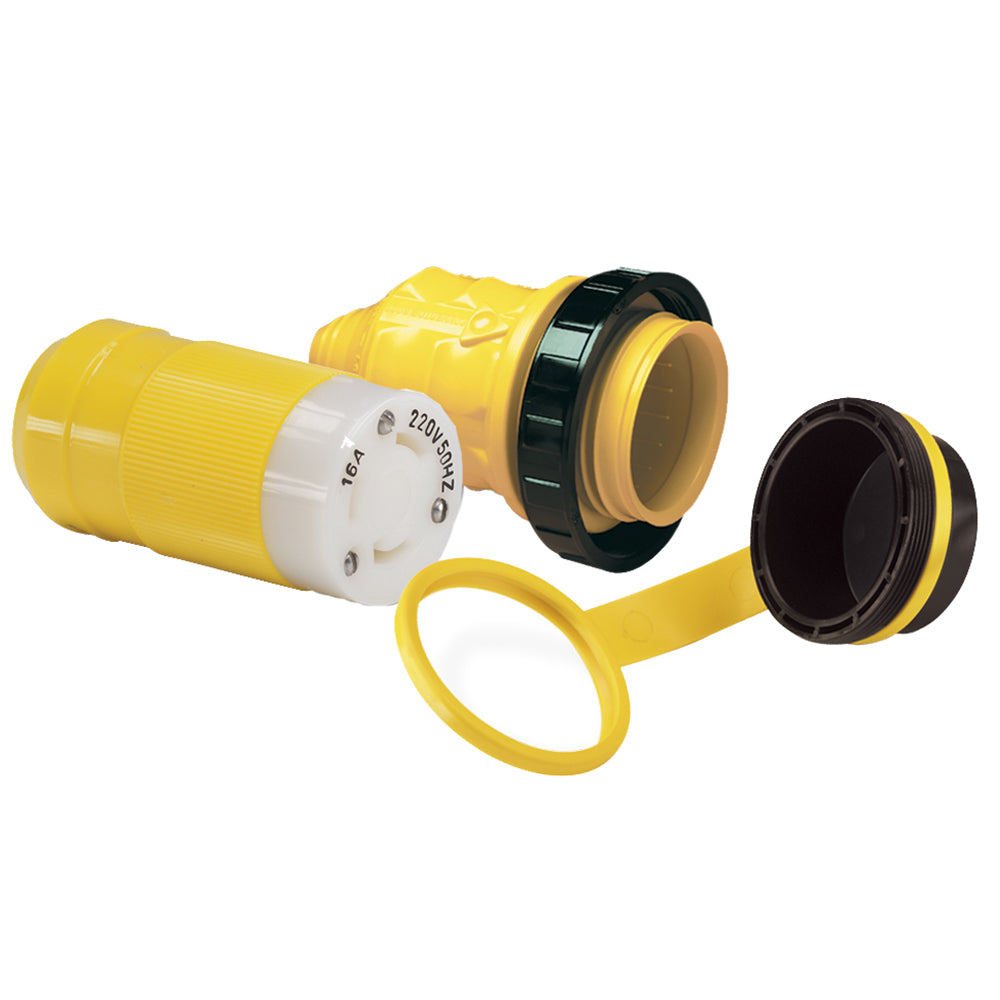 Marinco 16A 230V Connector Kit — marine shore power