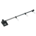 Whitecap 17" Rail Mount Flag Pole - 1/2" Diameter, Stainless Steel Staff Nylon Mount — marine accessories