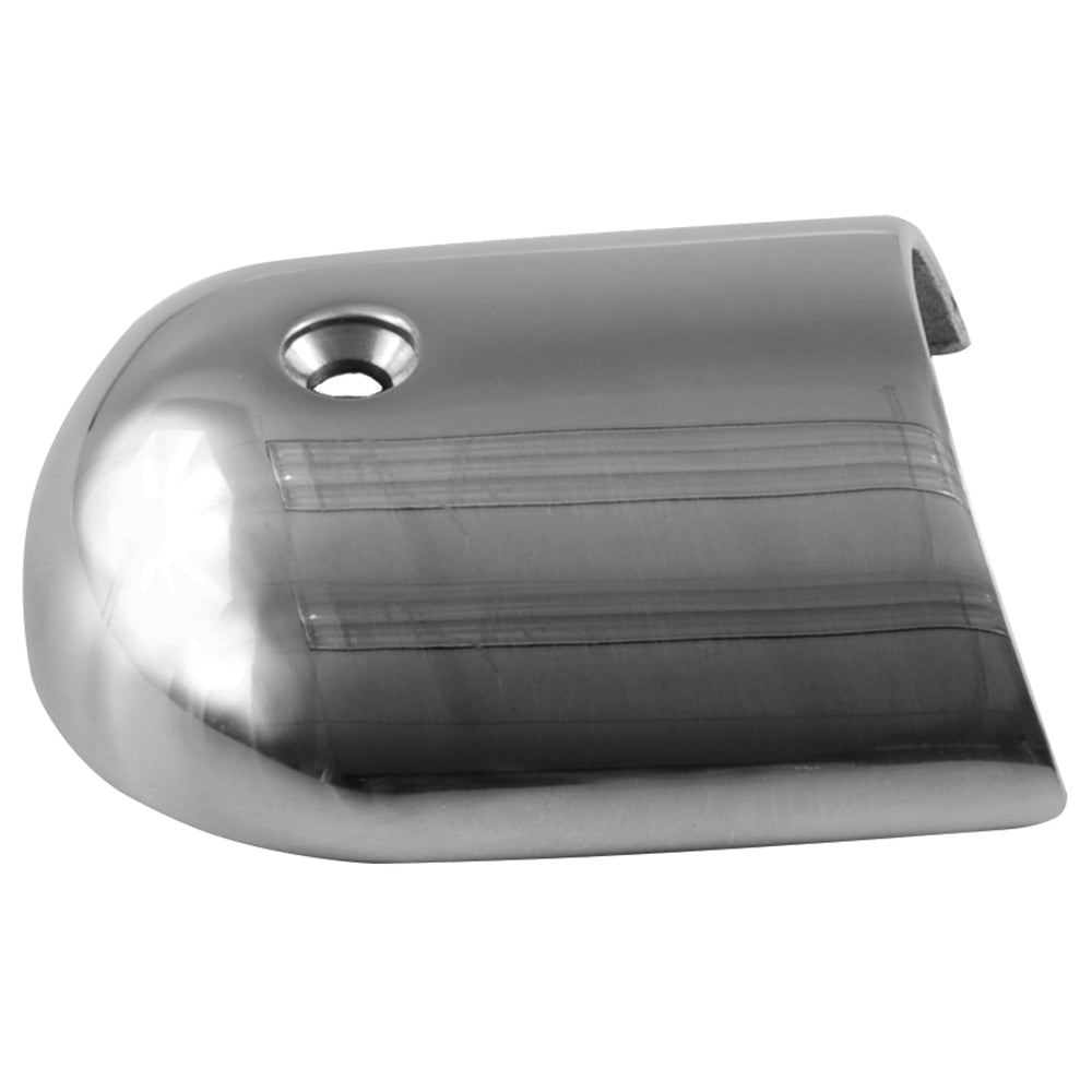 TACO Marine TACO Rub Rail End Cap - 1-7/8" - Stainless Steel — marine rub rail