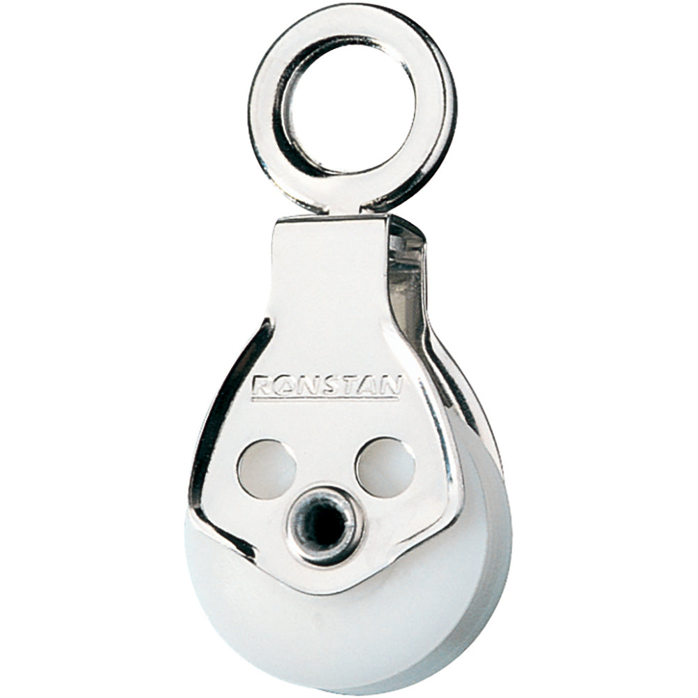 Ronstan Series 25 Utility Block - Single Swivel Ring Head — marine blocks