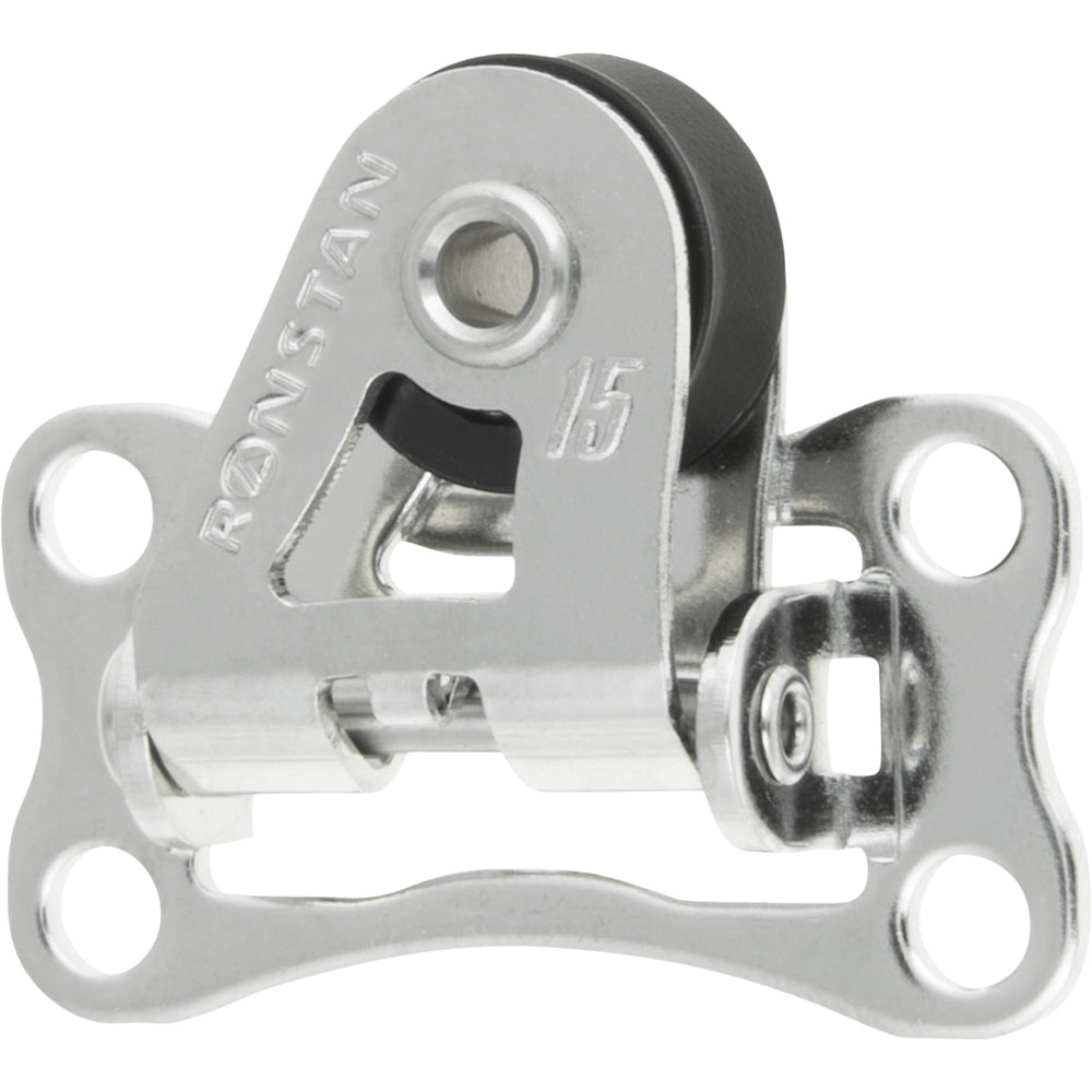 Ronstan Series 15 Ball Bearing Utility Block - Pivoting Lead Block — marine blocks