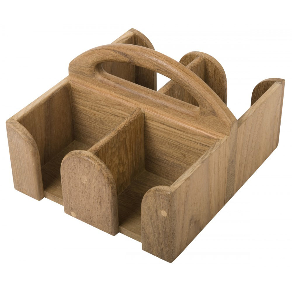 Whitecap Teak 4-Mug Holder — marine teak