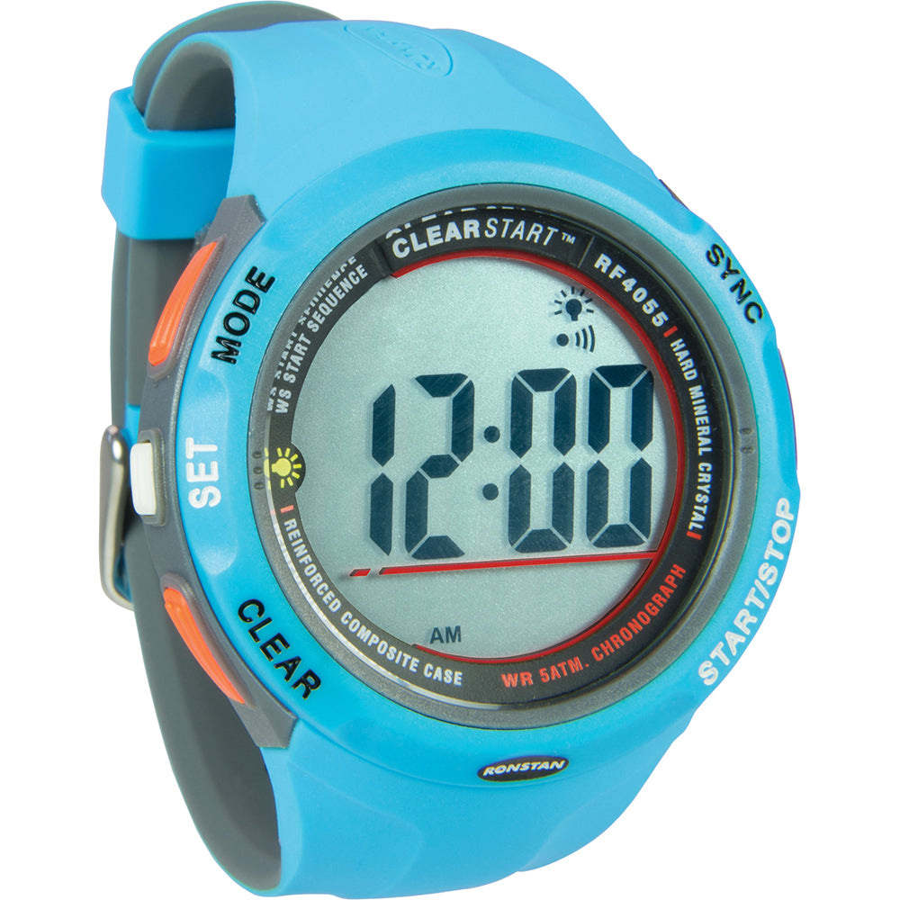 Ronstan RF4055 ClearStart™ 50mm Sailing Watch - Blue/Grey — marine accessories