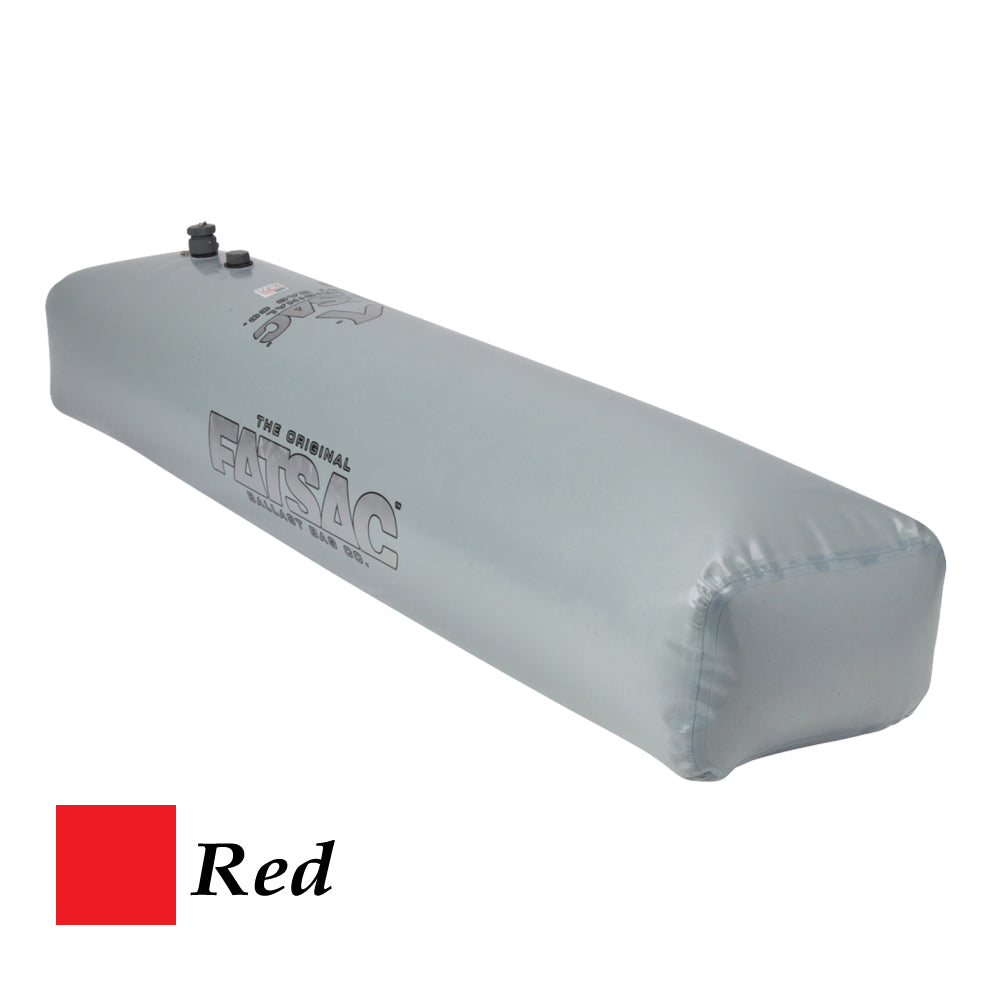 FATSAC Tube Fat Sac Ballast Bag - 370lbs - Red — marine watersports
