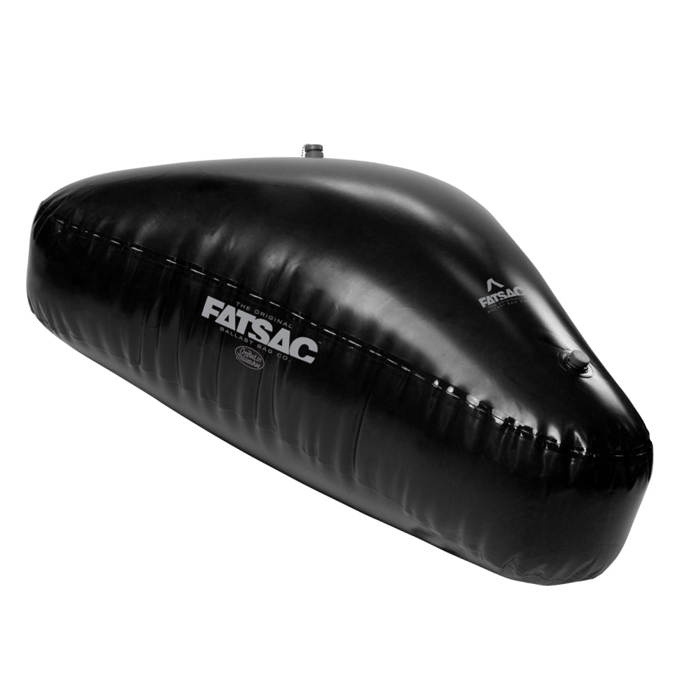 FATSAC Open Bow Triangle Fat Sac Ballast Bag - 650lbs - Black — marine watersports